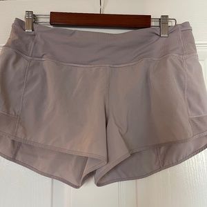 Lululemon Mesh Over Miles Short 3 inch inseam, size 10